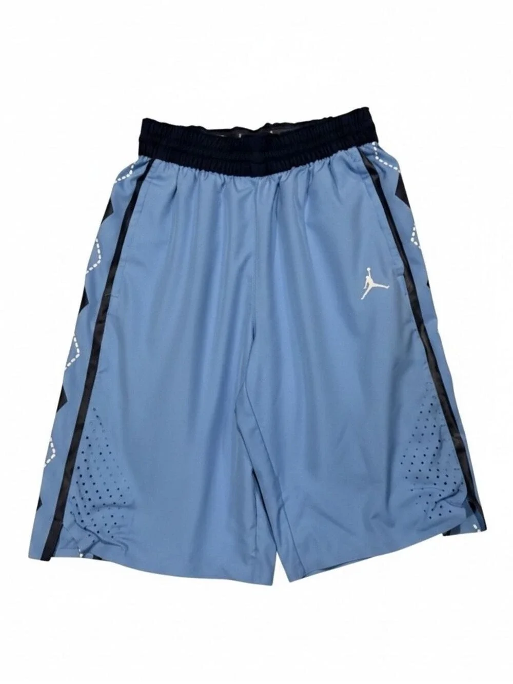 Nike Jordan UNC Tar Heels Argyle Basketball Shorts Men's Large